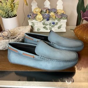 DRIVER CLUB USA MENS LEATHER DRIVING LOAFER SZ 7 NEW